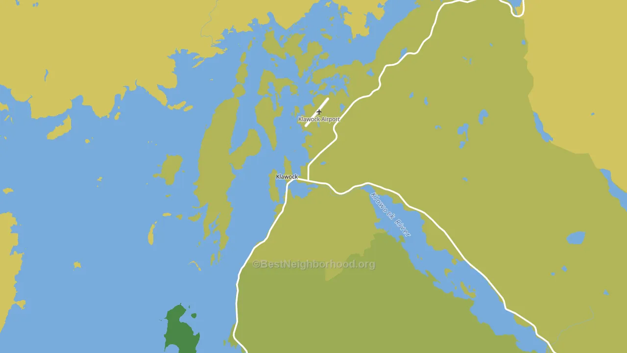 99925, AK block-group voter-turnout map