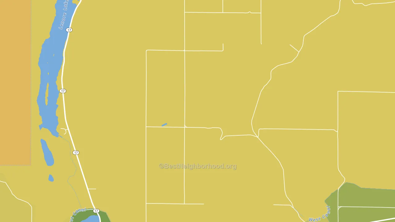 Adrian, WA block-group voter-turnout map