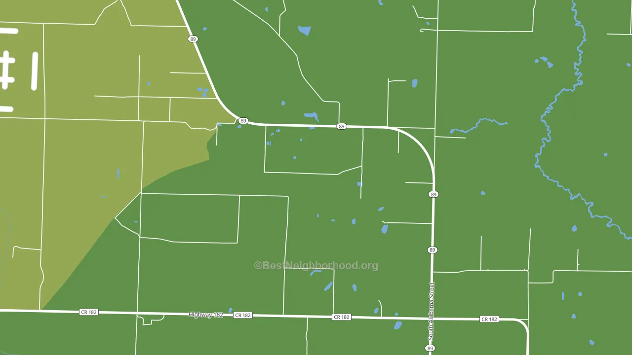 Allentown, FL block-group voter-turnout map