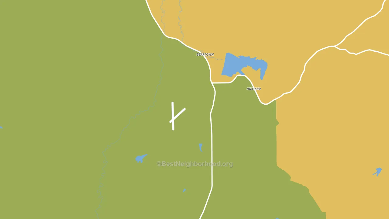 Altamont, WY block-group voter-turnout map