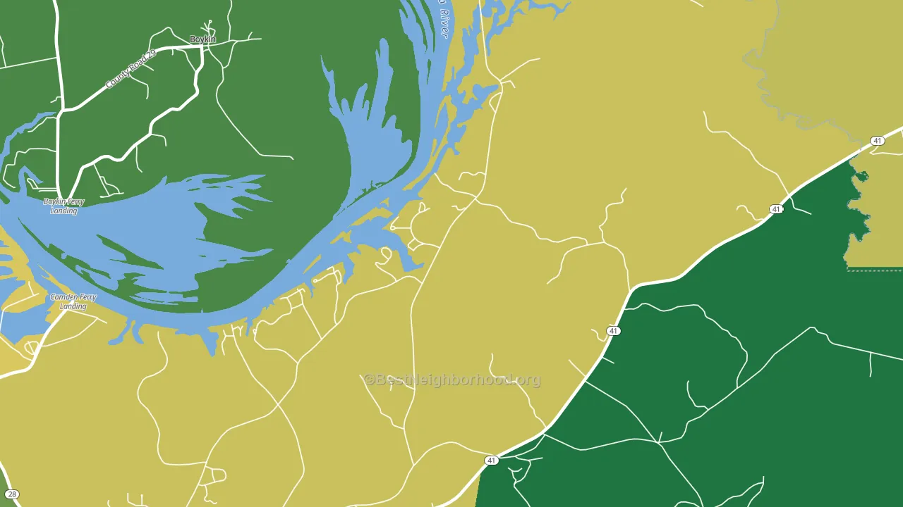 Annemanie, AL block-group voter-turnout map