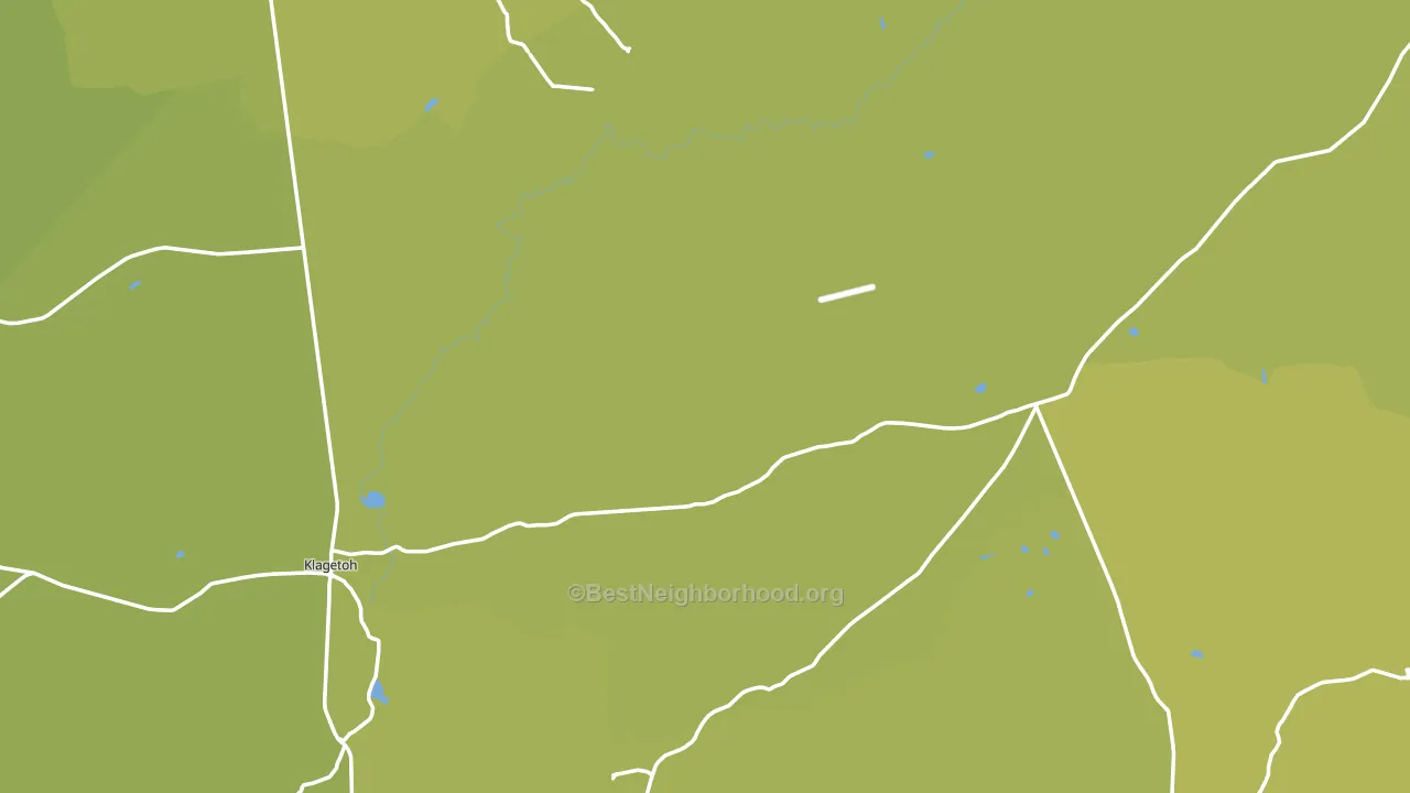 Apache County, AZ block-group voter-turnout map
