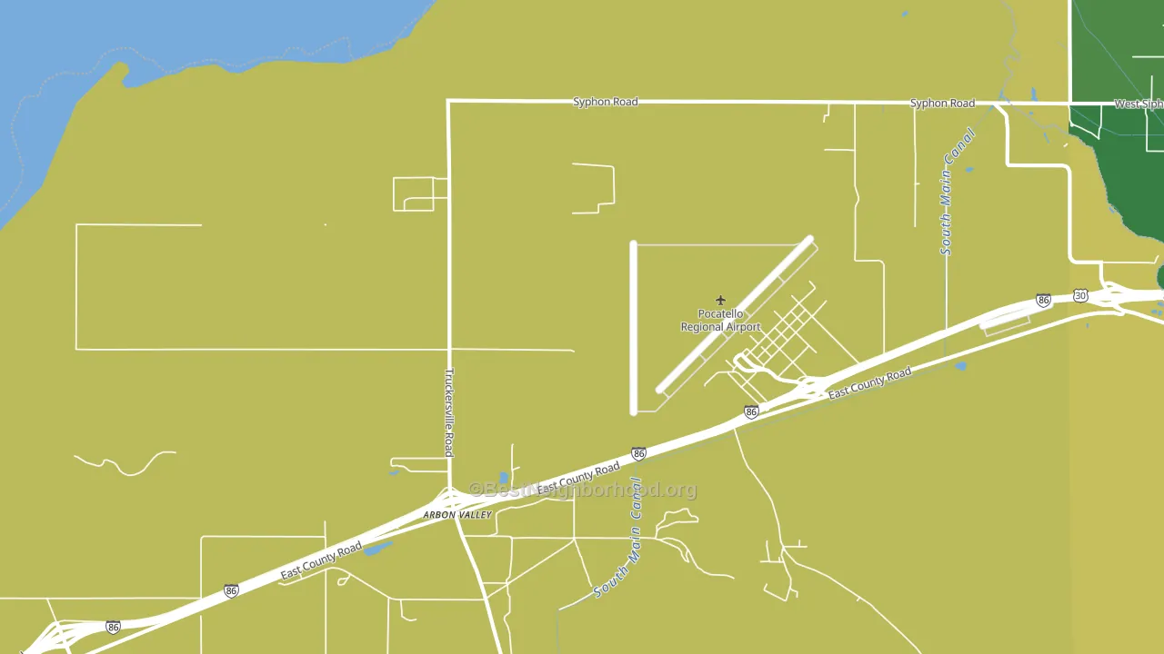 Arbon Valley, ID block-group voter-turnout map