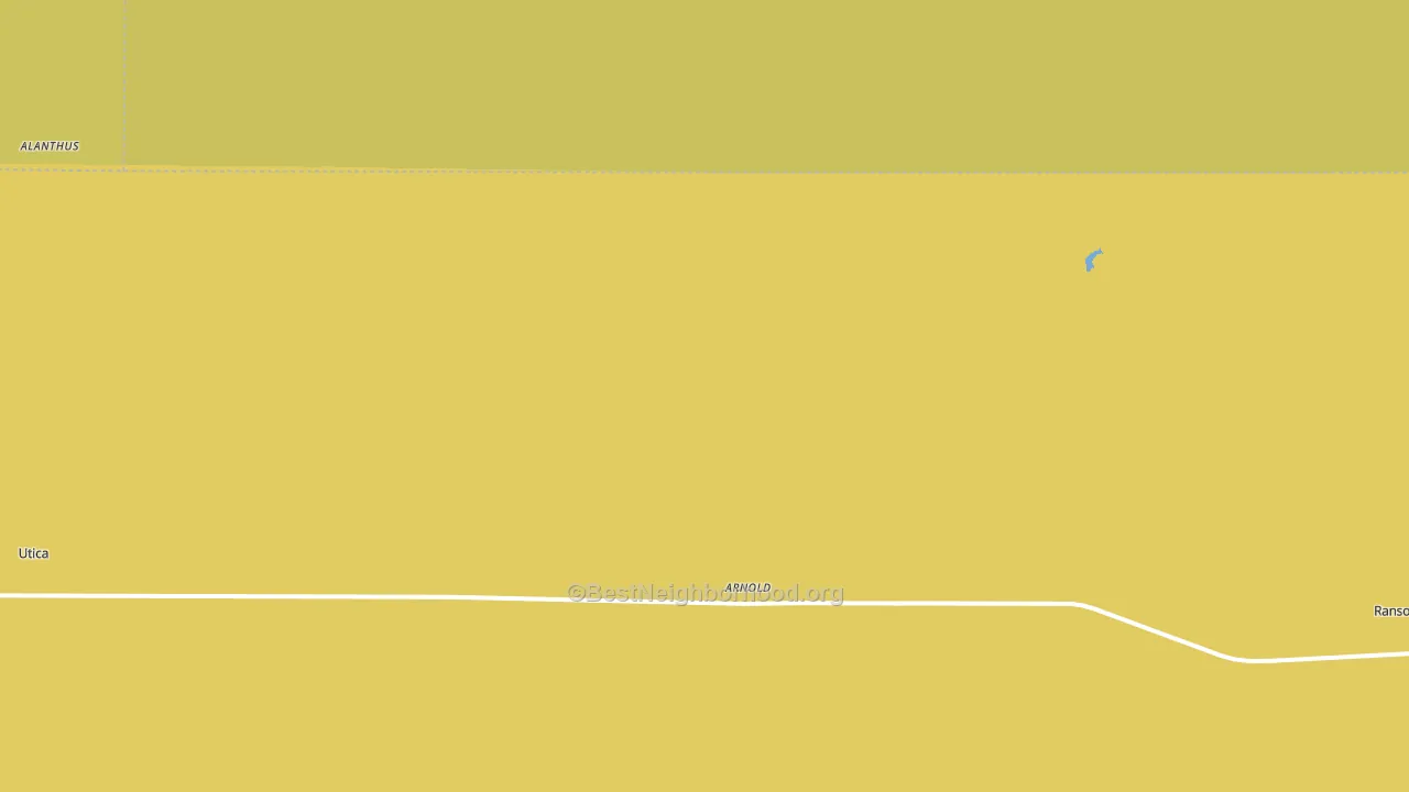 Arnold, KS block-group voter-turnout map