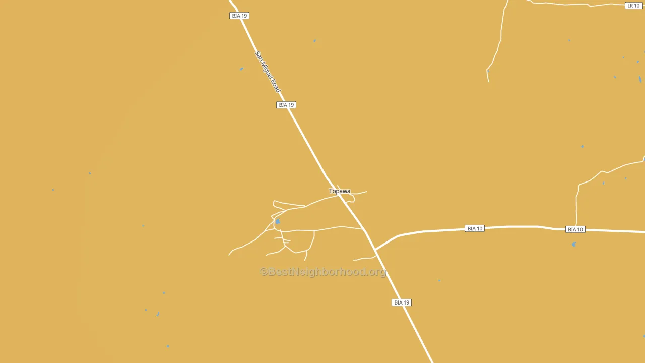 Artesa, AZ block-group voter-turnout map