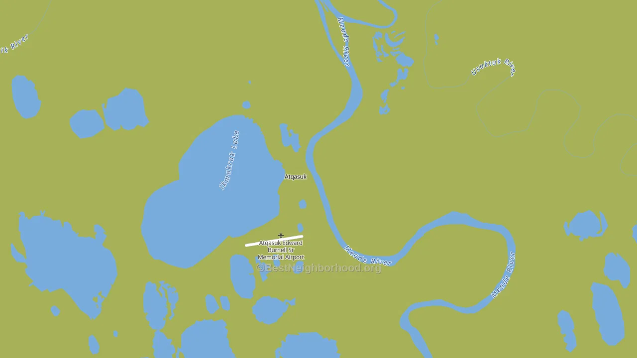Atqasuk, AK block-group voter-turnout map