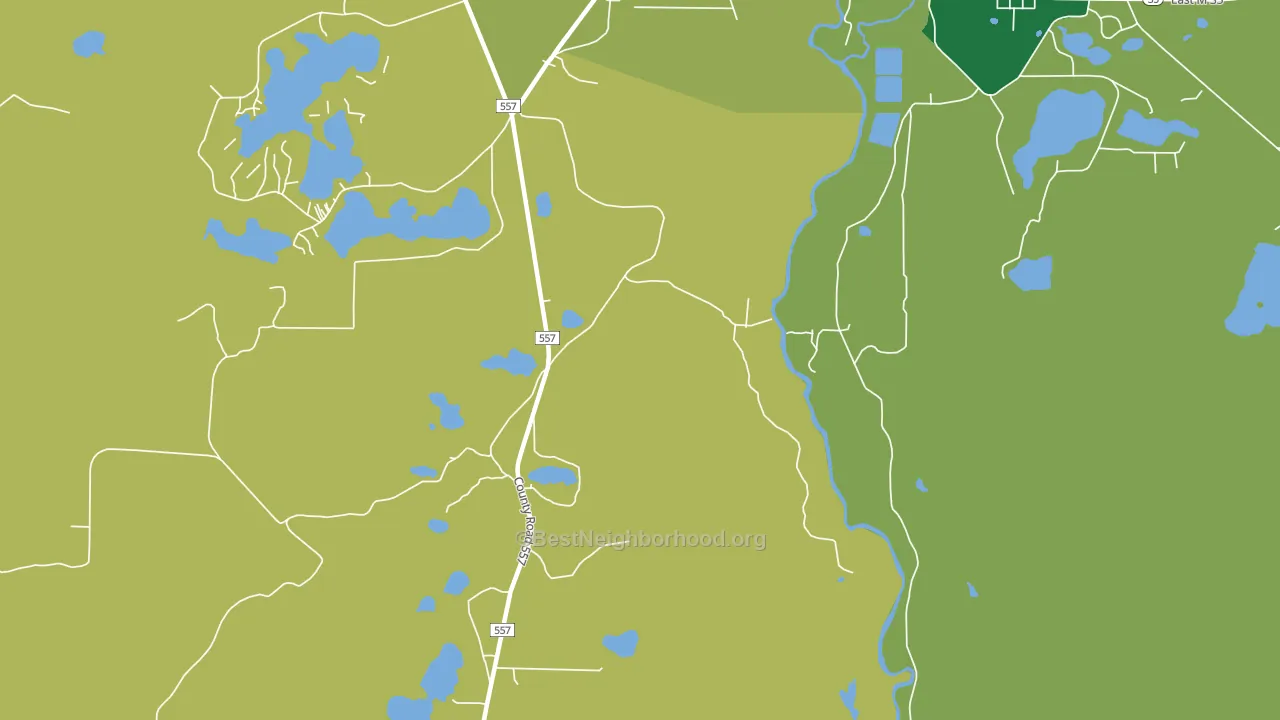 Austin, MI block-group voter-turnout map