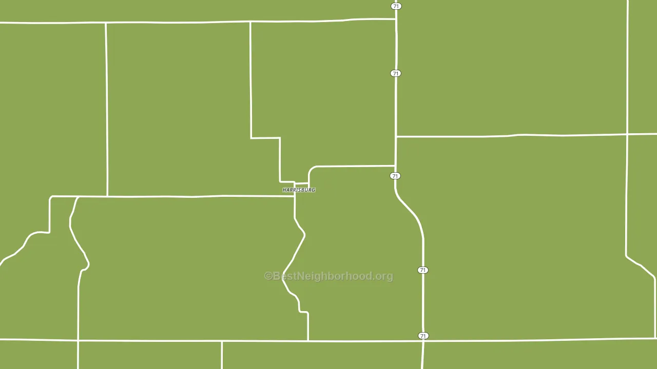 Banner County, NE block-group voter-turnout map