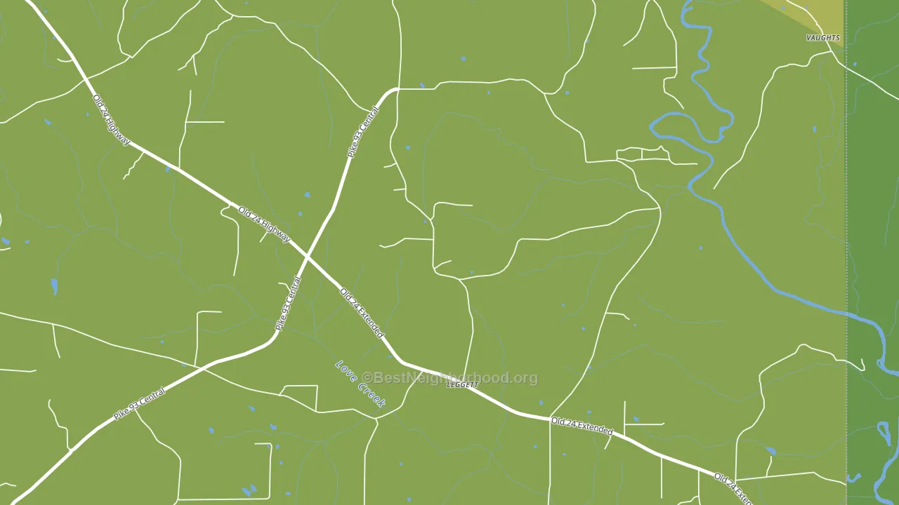 Barto, MS block-group voter-turnout map