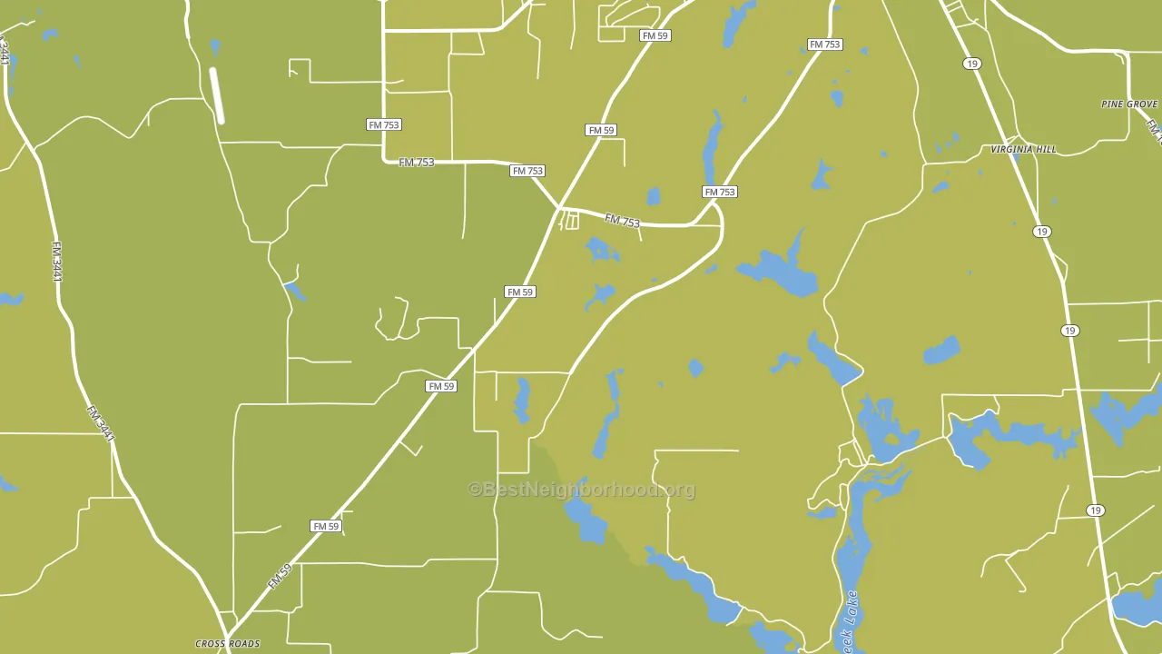 Baxter, TX block-group voter-turnout map