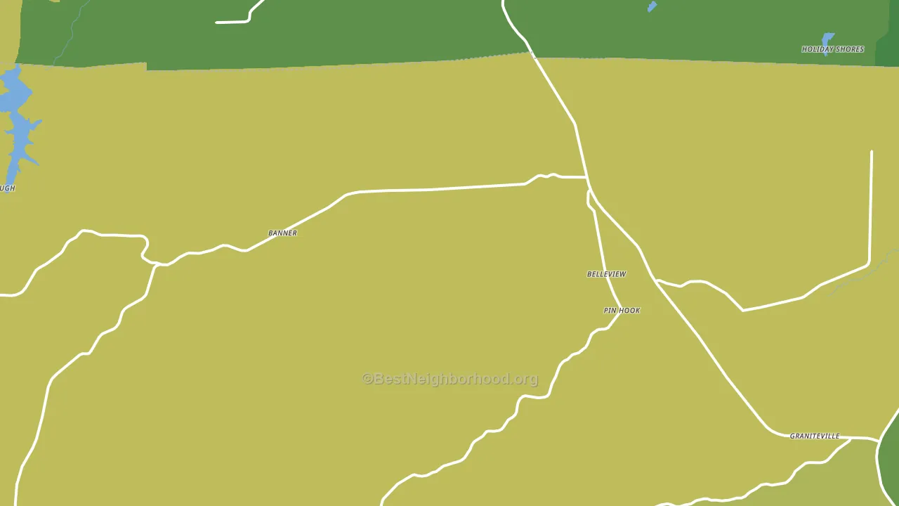 Belleview, MO block-group voter-turnout map