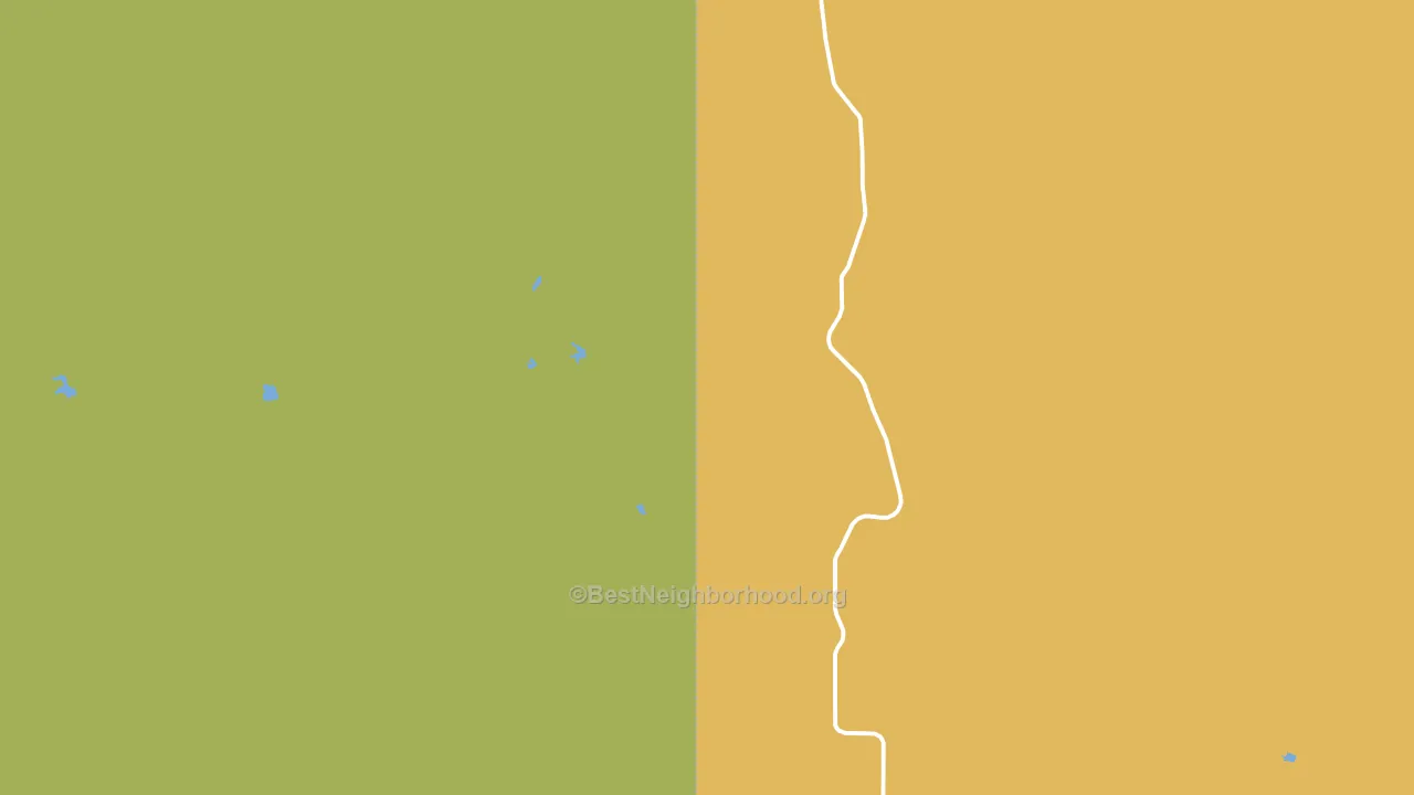 Belvidere, SD block-group voter-turnout map