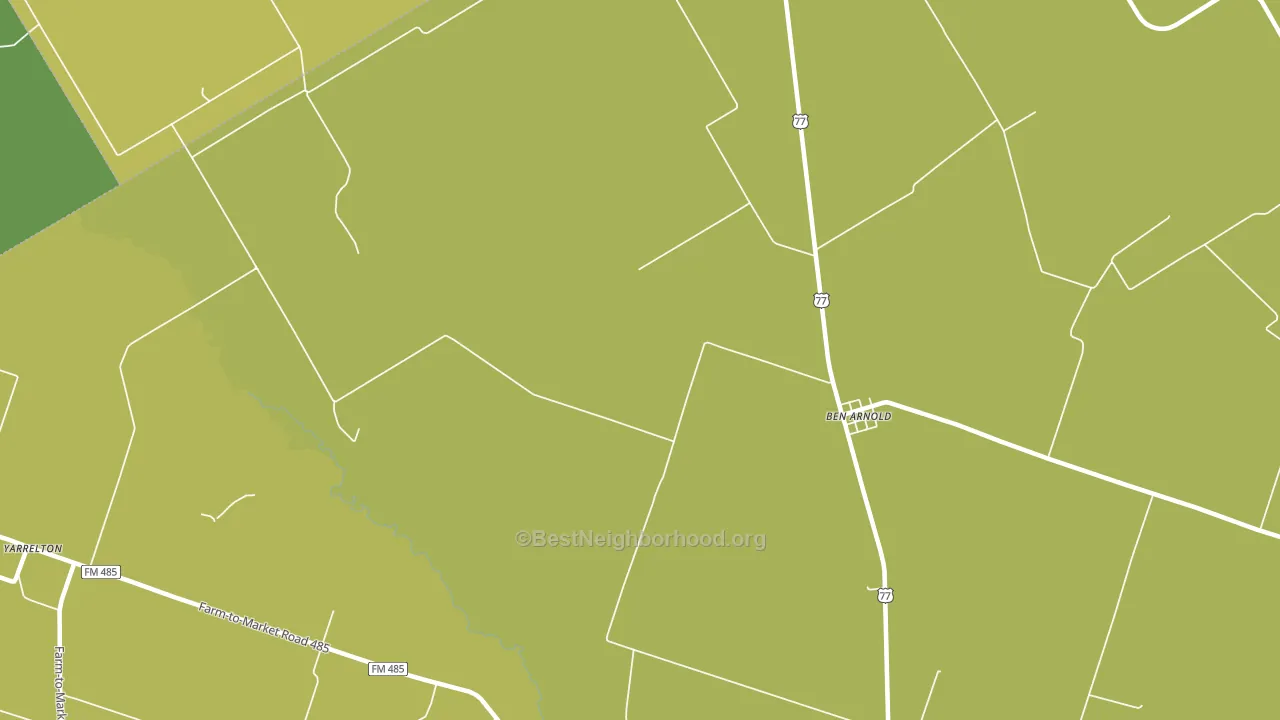 Ben Arnold, TX block-group voter-turnout map