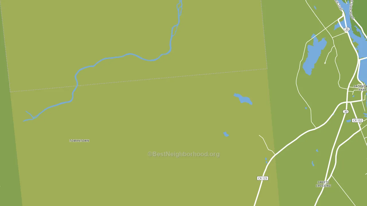 Benson, NY block-group voter-turnout map