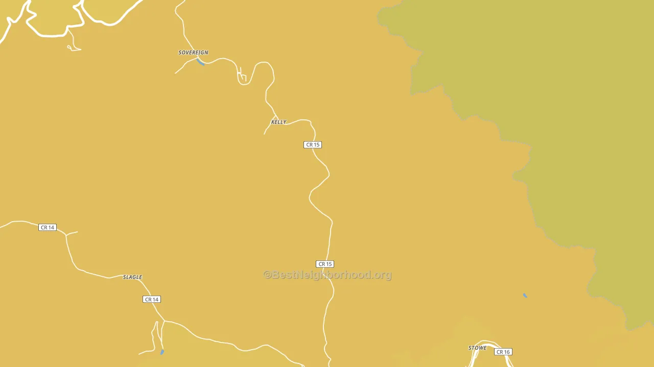 Blair, WV block-group voter-turnout map