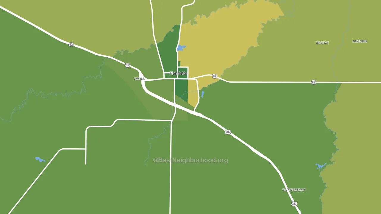 Bluegrove, TX block-group voter-turnout map