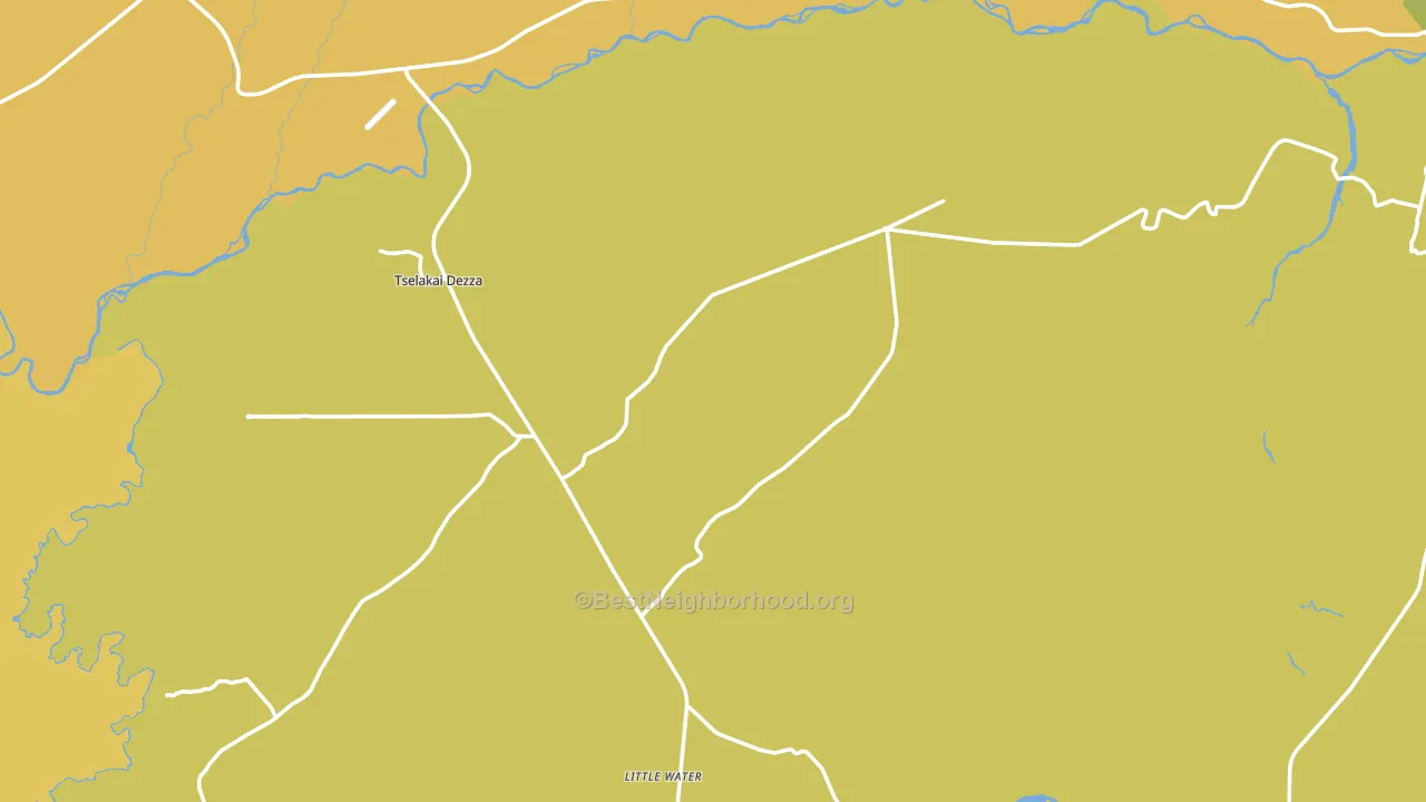 Bluff, UT block-group voter-turnout map