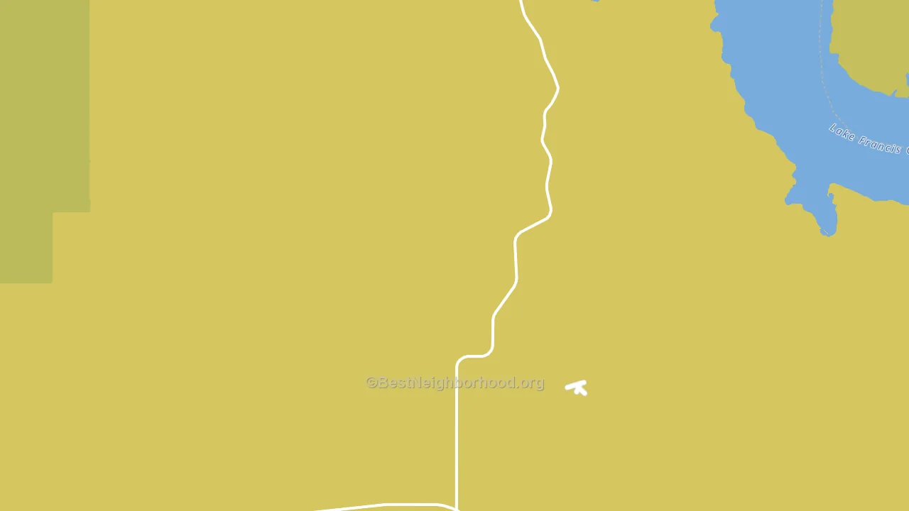 Bonesteel, SD block-group voter-turnout map