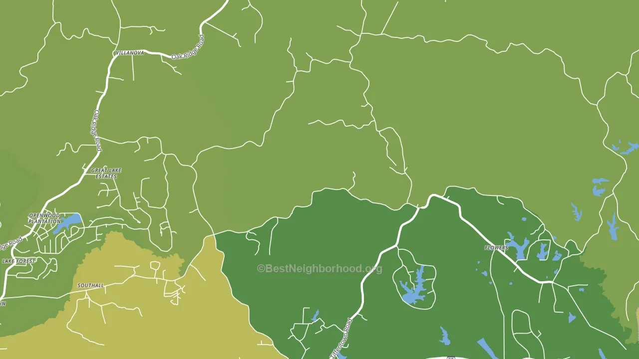 Bovina, MS block-group voter-turnout map