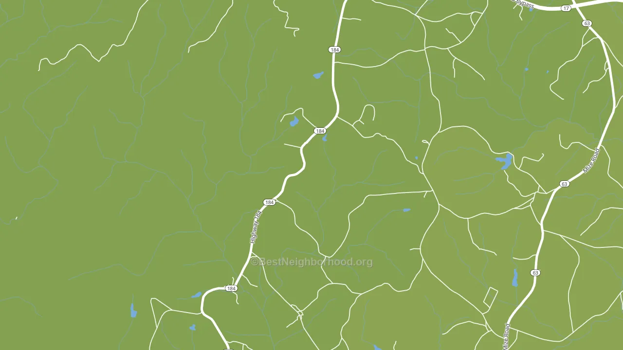 Boydville, GA block-group voter-turnout map