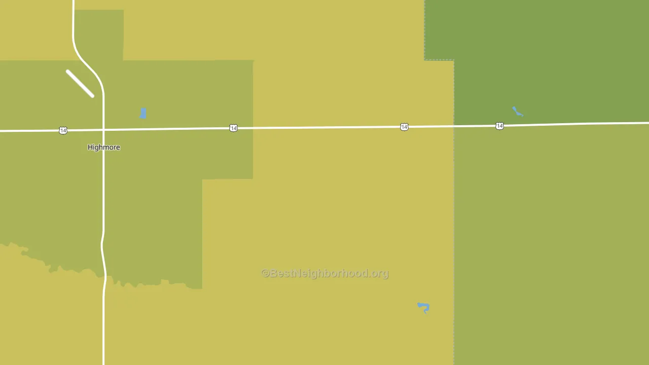 Bramhall, SD block-group voter-turnout map