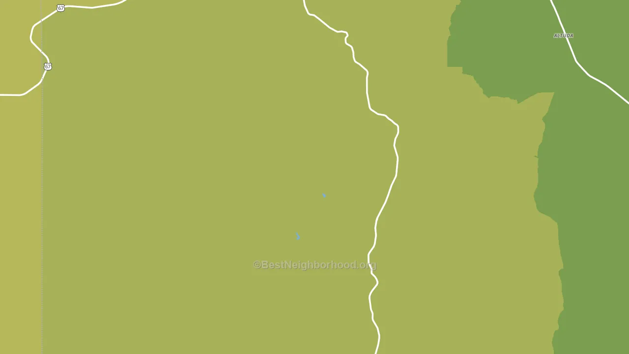 Brewster County, TX block-group voter-turnout map