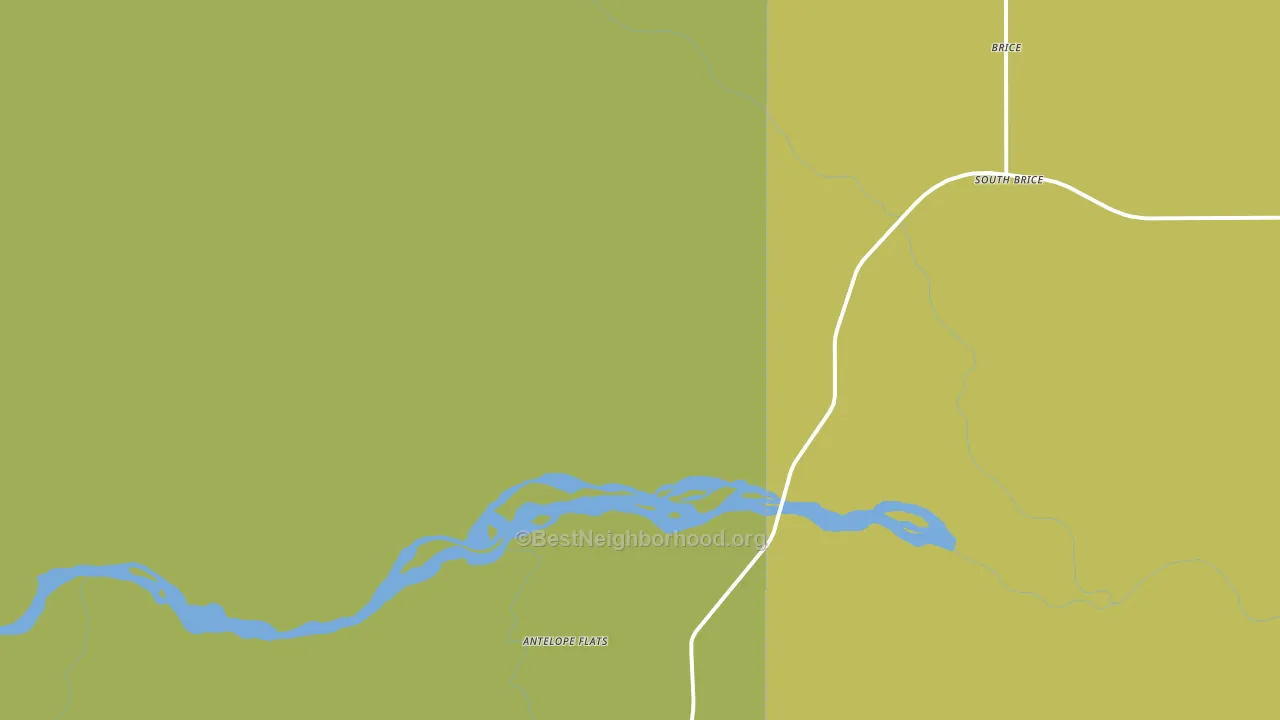 Brice, TX block-group voter-turnout map