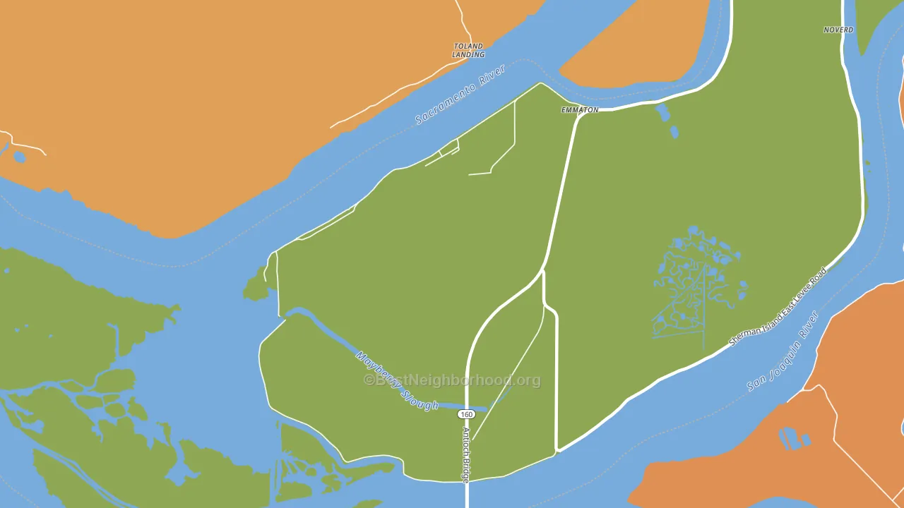 Bridgehead, CA block-group voter-turnout map