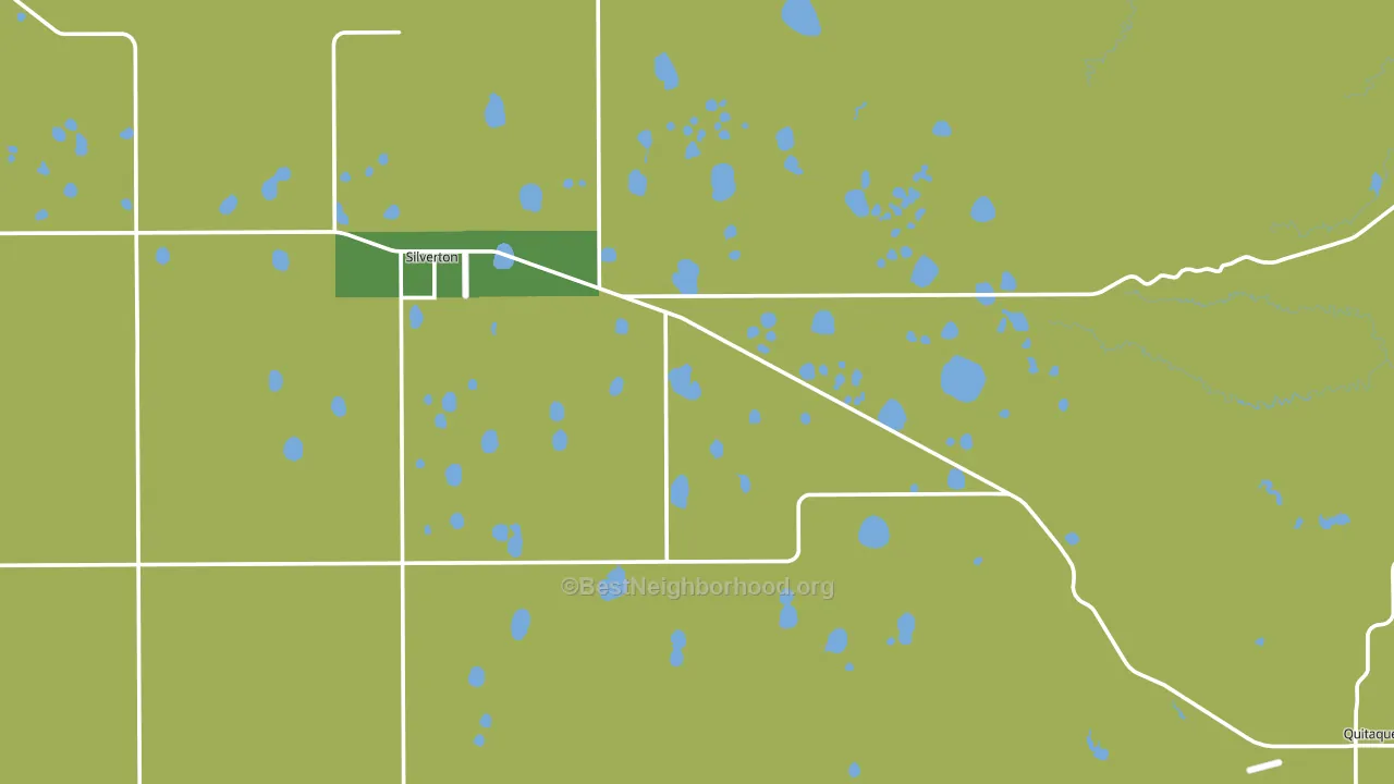 Briscoe County, TX block-group voter-turnout map