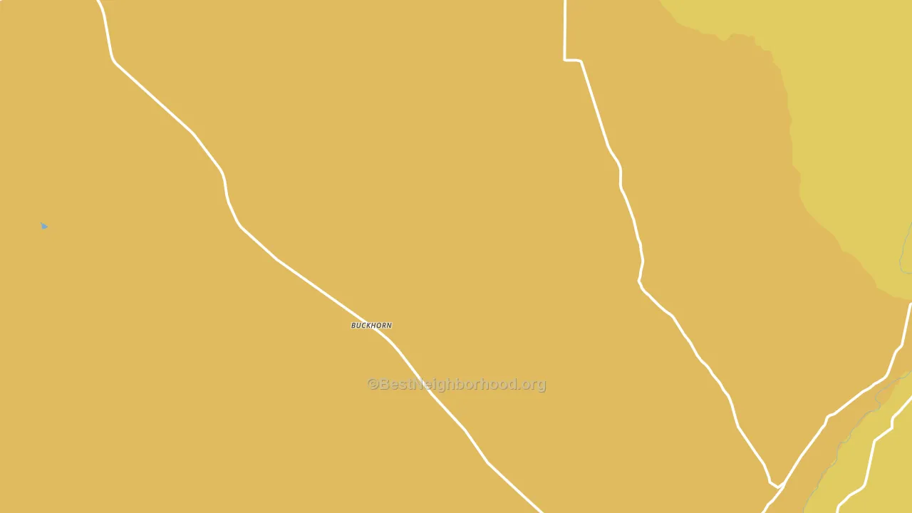 Buckhorn, NM block-group voter-turnout map