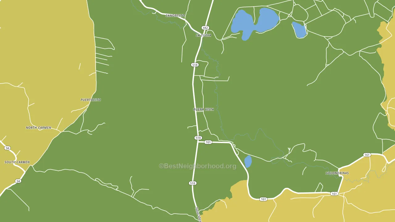 Buena Vista, NM block-group voter-turnout map