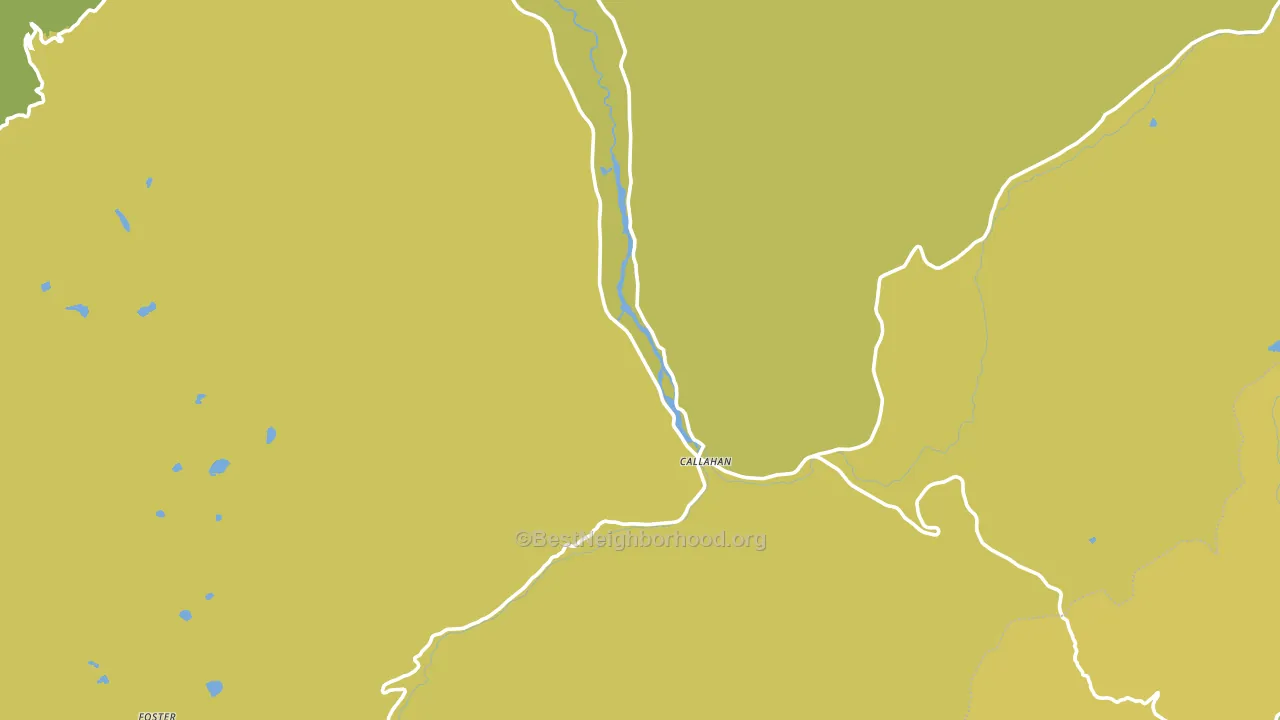Callahan, CA block-group voter-turnout map