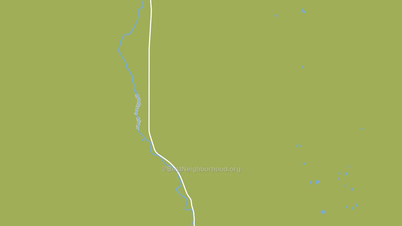 Cameron, MT block-group voter-turnout map