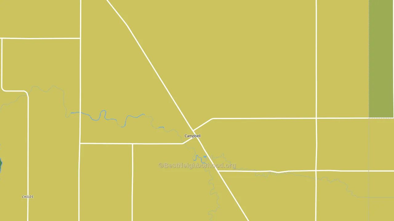 Campbell, MN block-group voter-turnout map