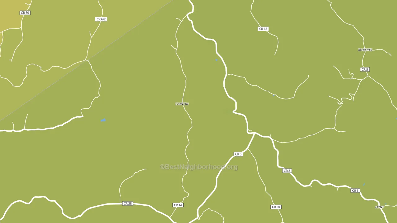 Canton, WV block-group voter-turnout map
