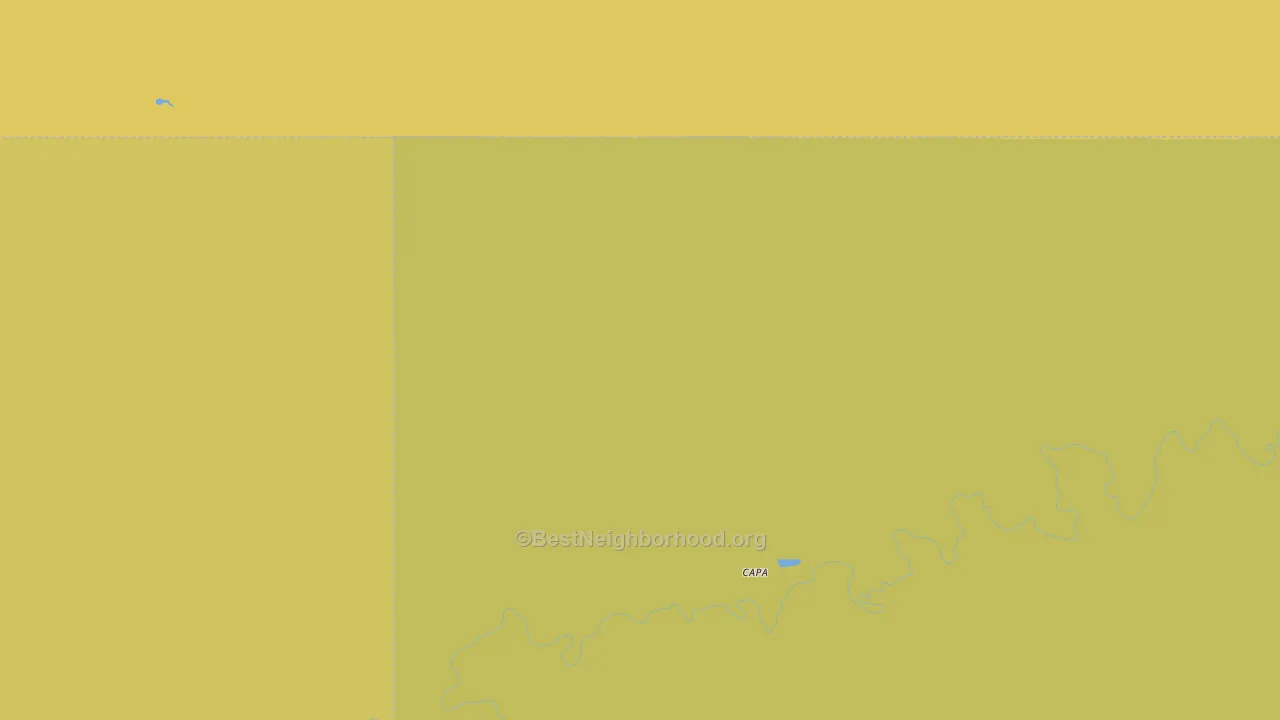 Capa, SD block-group voter-turnout map