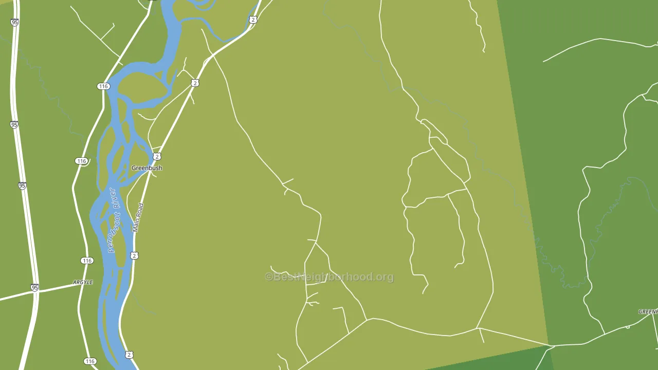 Cardville, ME block-group voter-turnout map