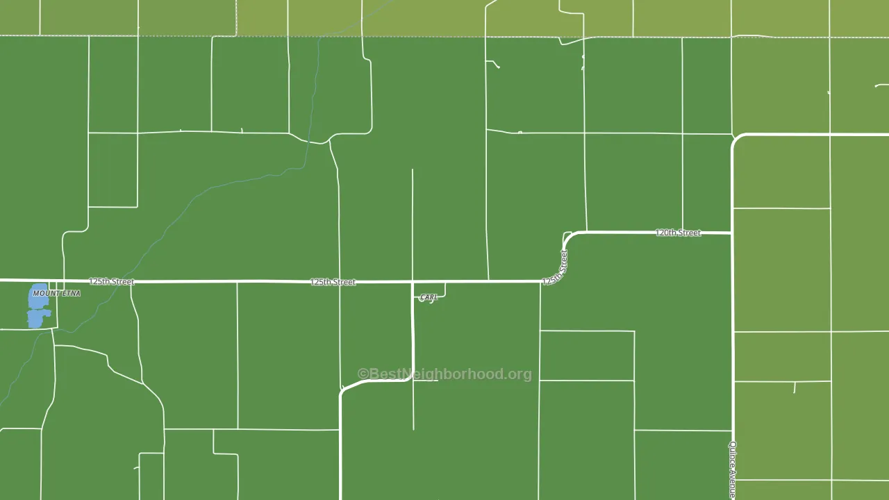 Carl, IA block-group voter-turnout map