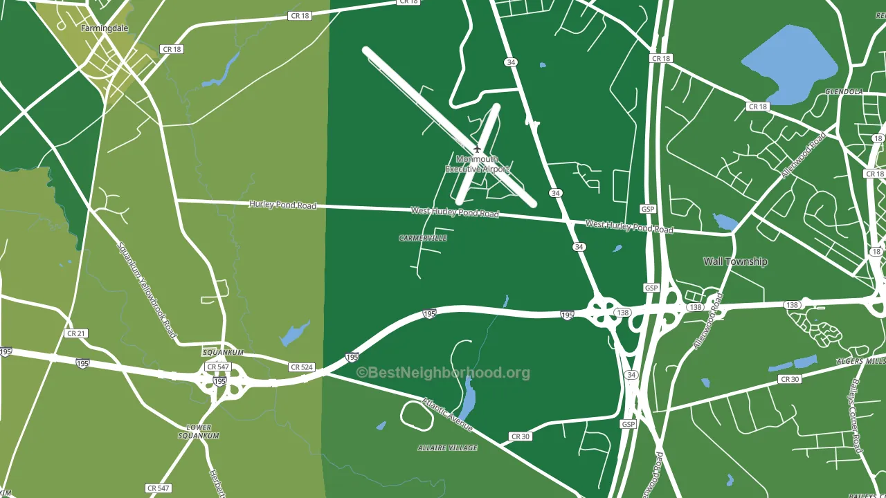 Carmerville, NJ block-group voter-turnout map