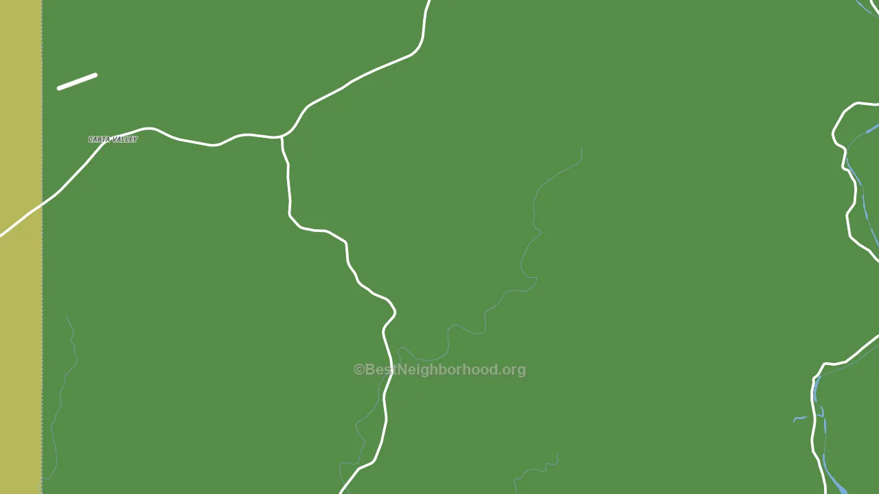 Carta Valley, TX block-group voter-turnout map