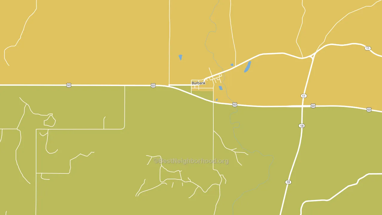 Carter Nine, OK block-group voter-turnout map