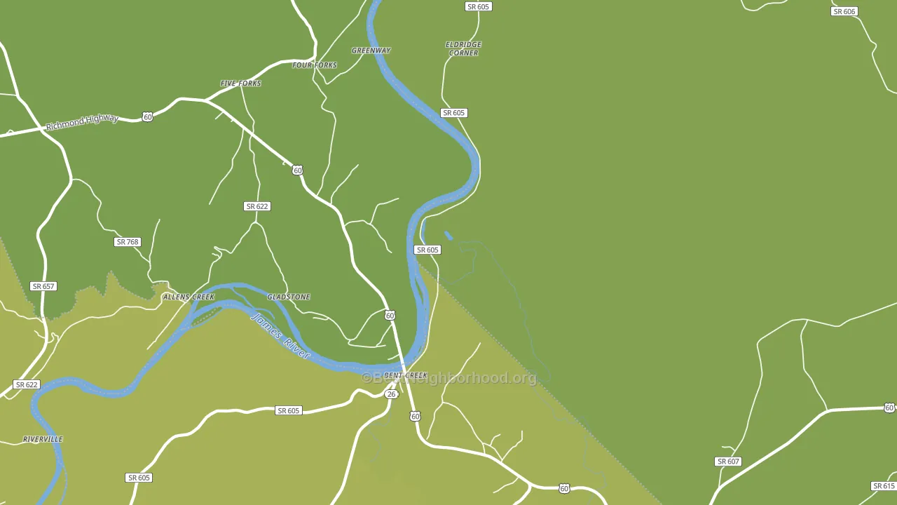 Caskie, VA block-group voter-turnout map