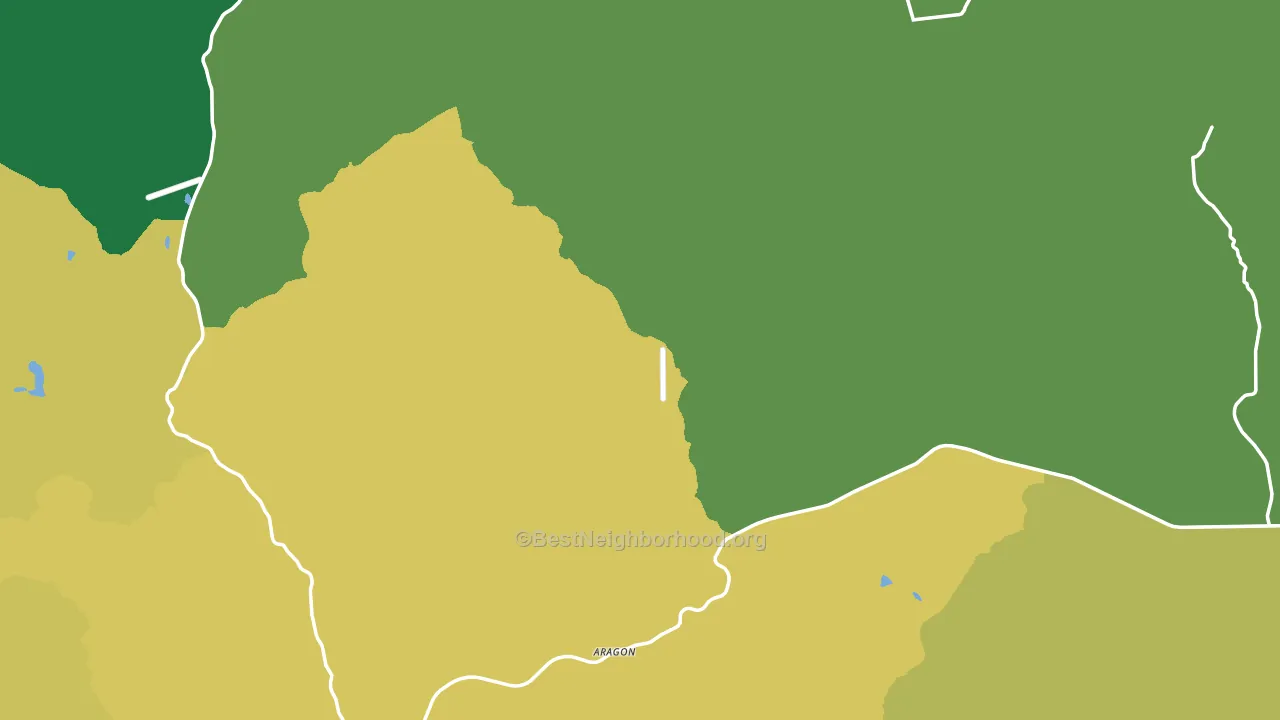 Catron County, NM block-group voter-turnout map