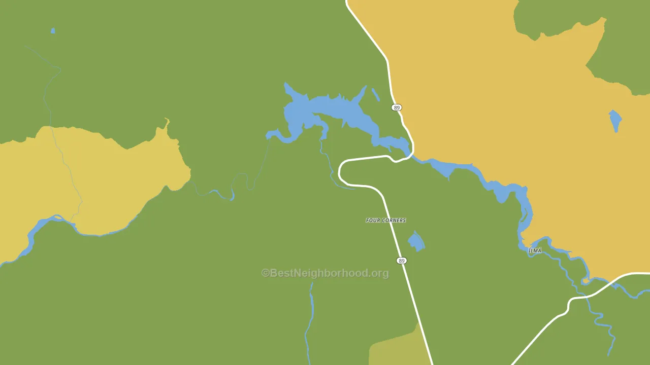 Cayton, CA block-group voter-turnout map