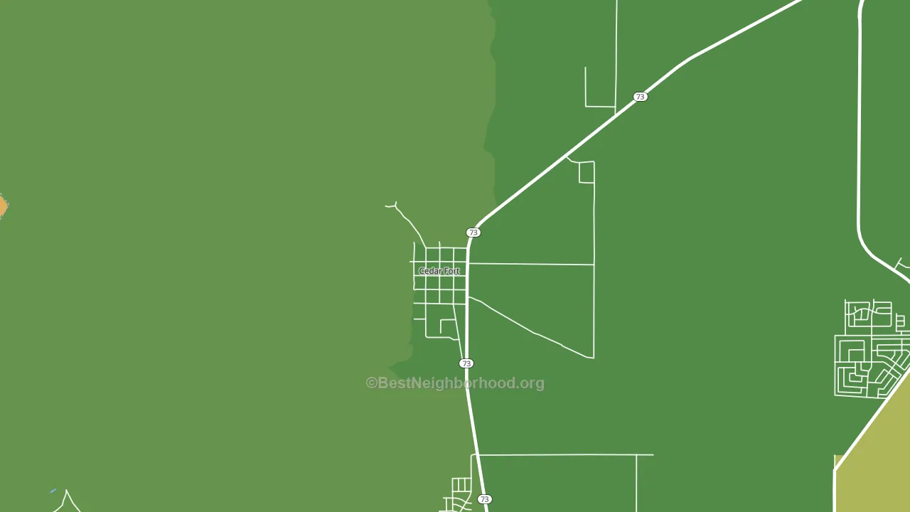 Cedar Fort, UT block-group voter-turnout map