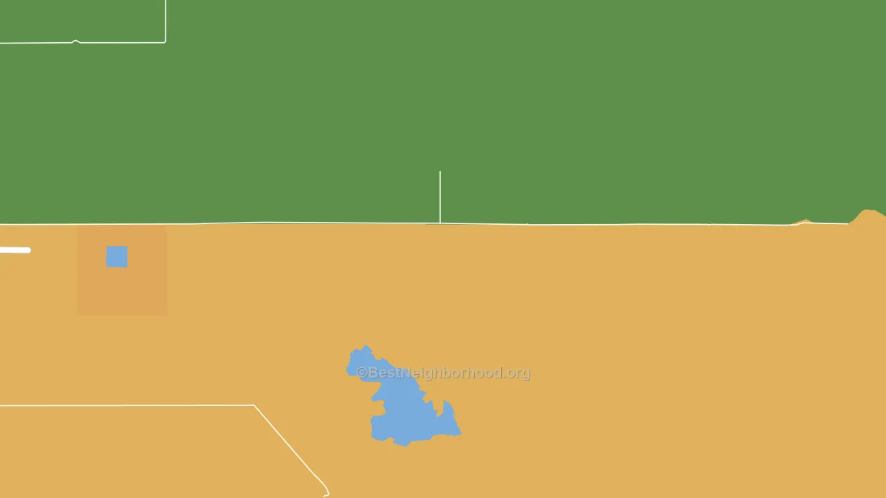 Cedarvale, NM block-group voter-turnout map