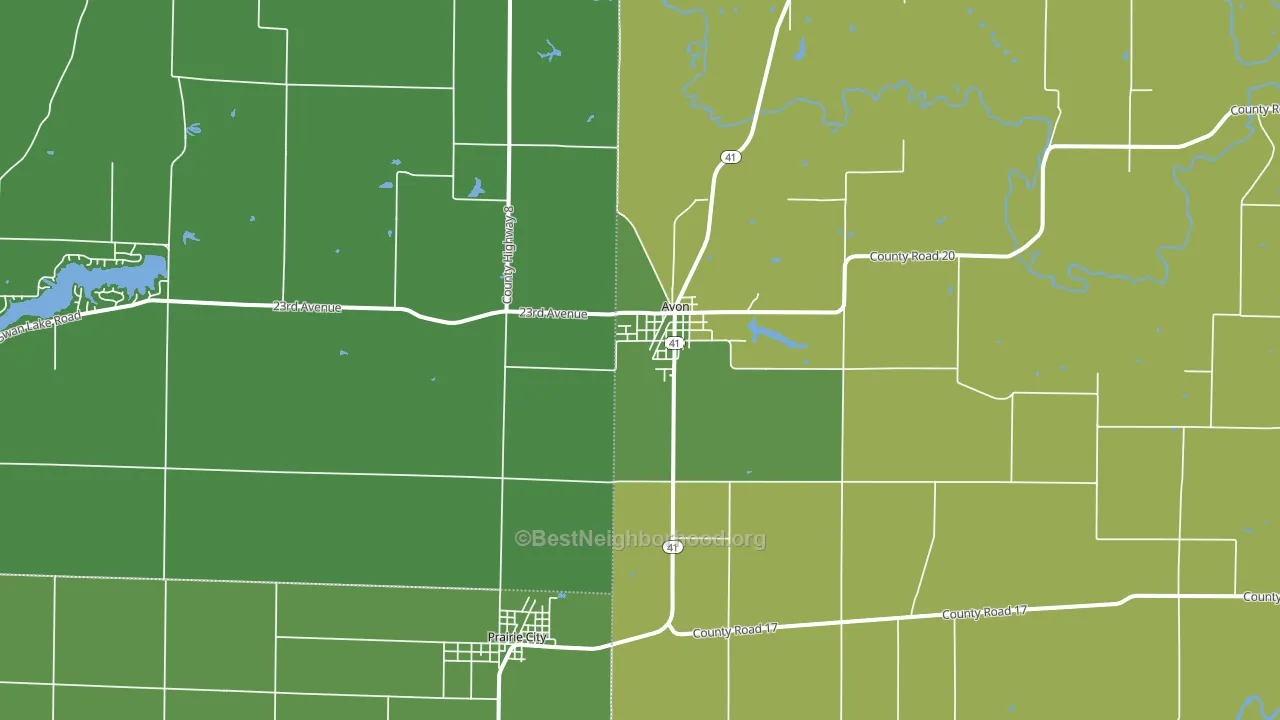 Checkrow, IL block-group voter-turnout map