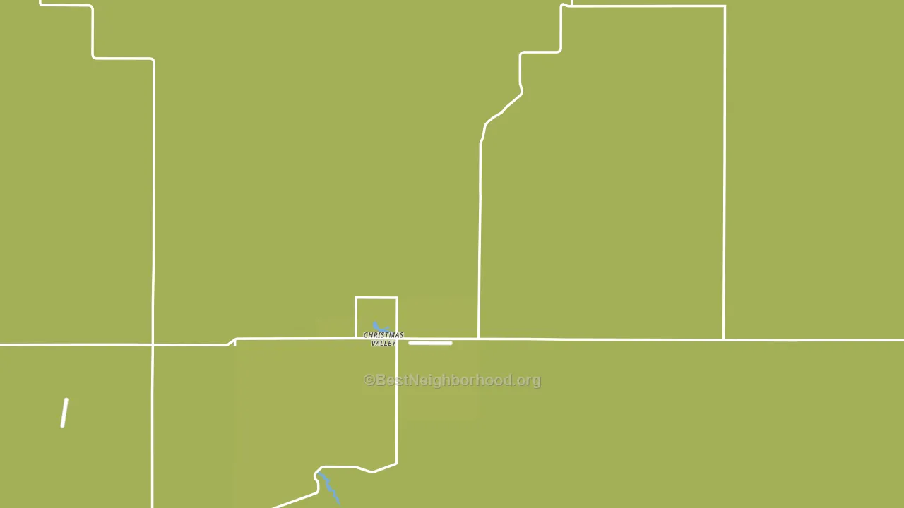 Christmas Valley, OR block-group voter-turnout map