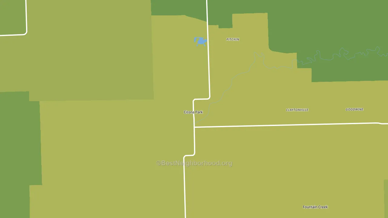 Cissna Park, IL block-group voter-turnout map