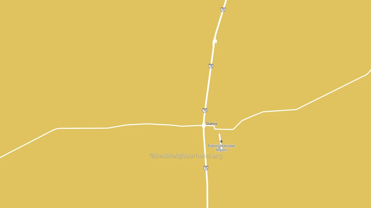 Clark County, ID block-group voter-turnout map